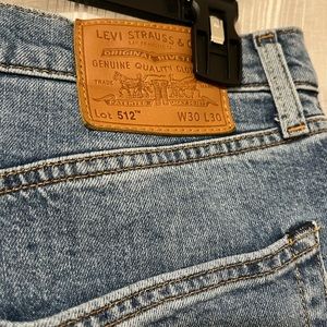 Men’s Levi 512 Jeans - Size 30x30